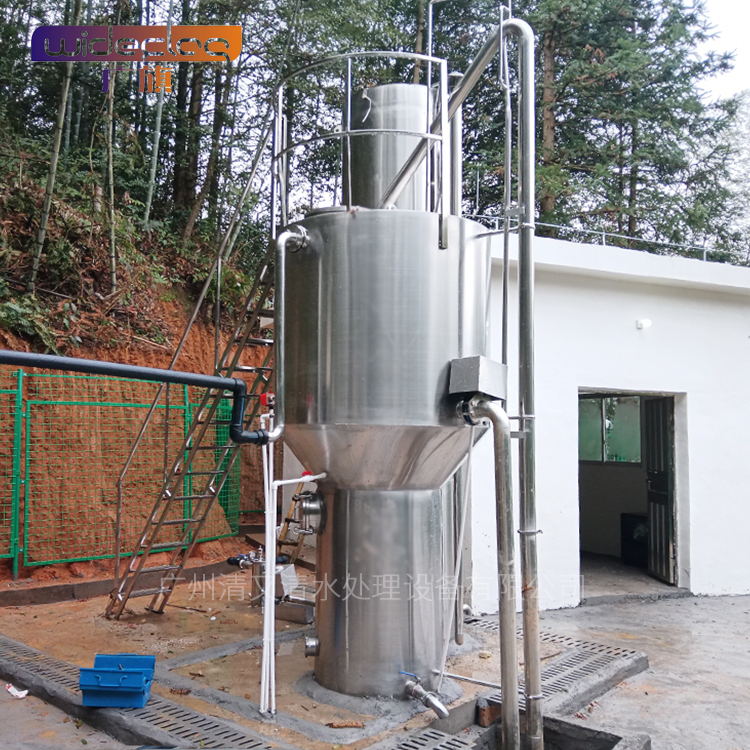 加工定制湖水井水重力式凈水器 高效除濁一體化凈水器 廣旗制造